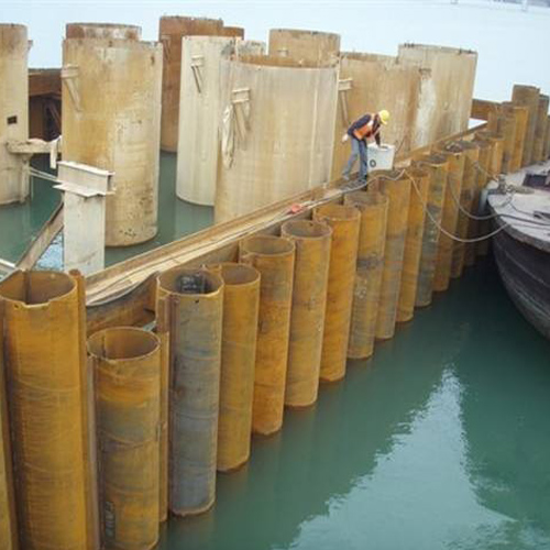 辽阳钢护筒现场安装