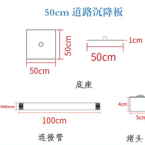 辽阳沉降板规格型号如何选择？